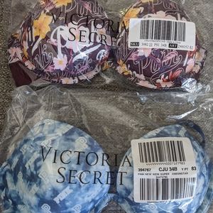 Two VS PINK bras NWOT